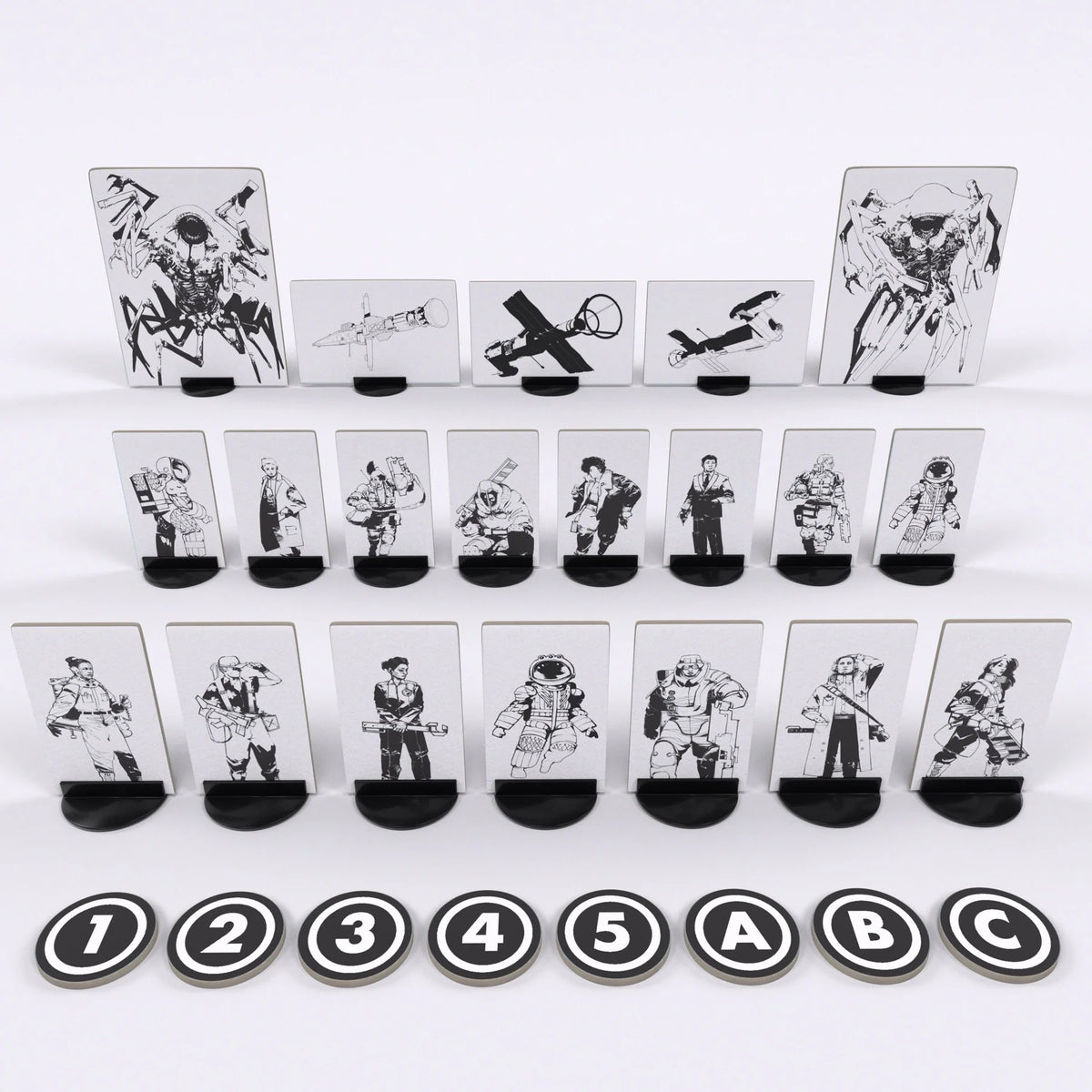 Mothership Deluxe Set Box - znaczniki Zestawu 