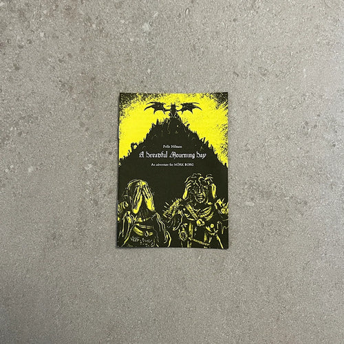 A Dreadful Mourning Day - okładka dodatku RPG