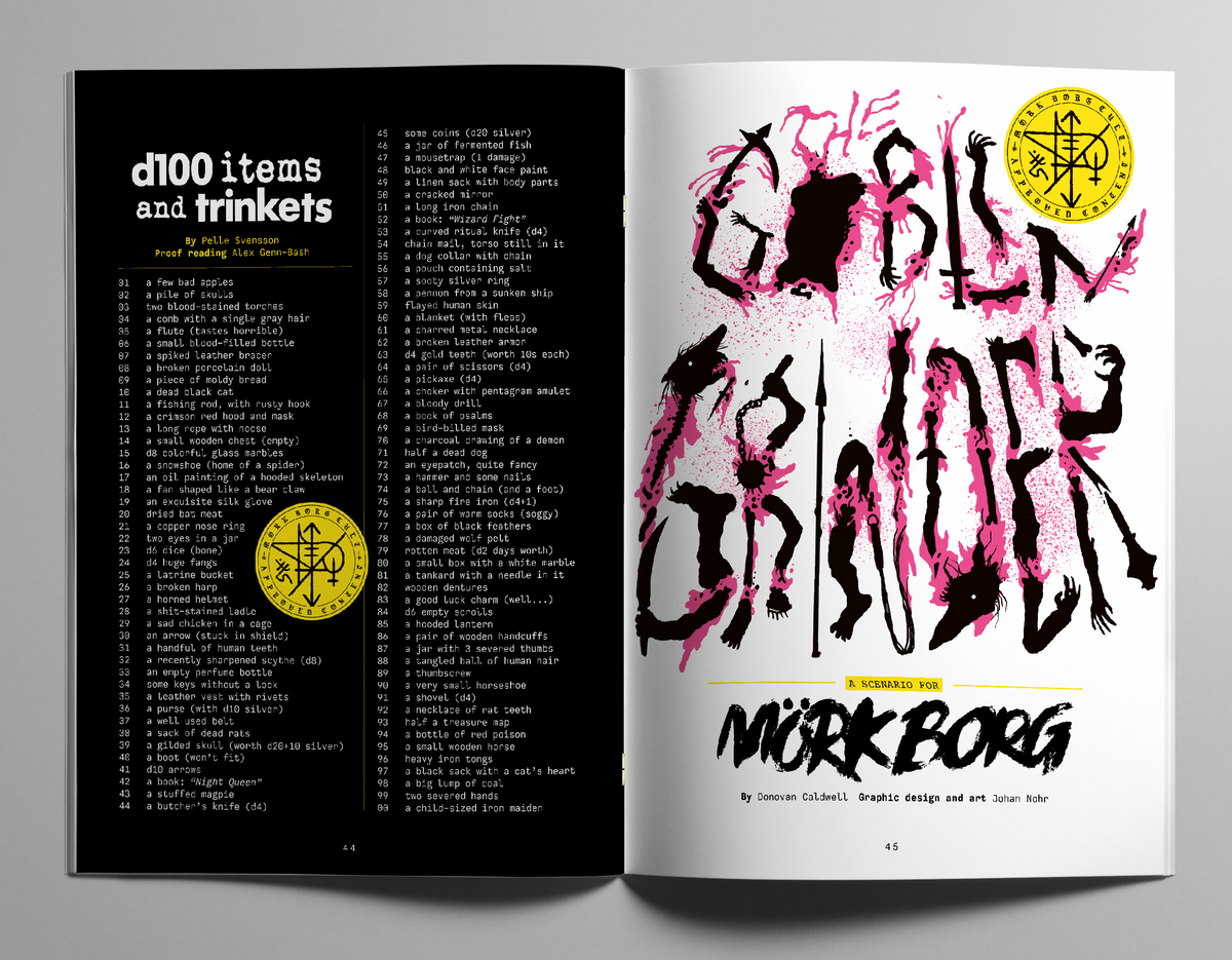 MÖRK BORG Cult Feretory