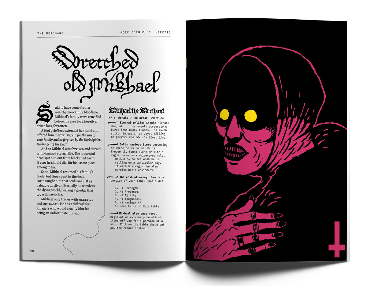 MÖRK BORG Cult: Heretic