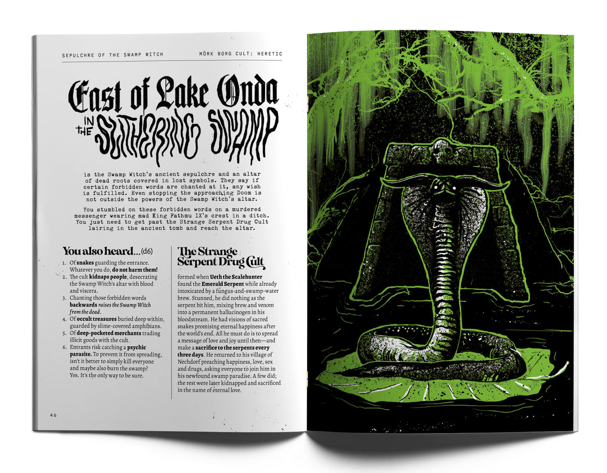 MÖRK BORG Cult: Heretic